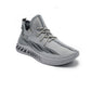 Tênis de corrida masculino Akademiks Fit 3.0 Knit, cinza, tamanho 13 M