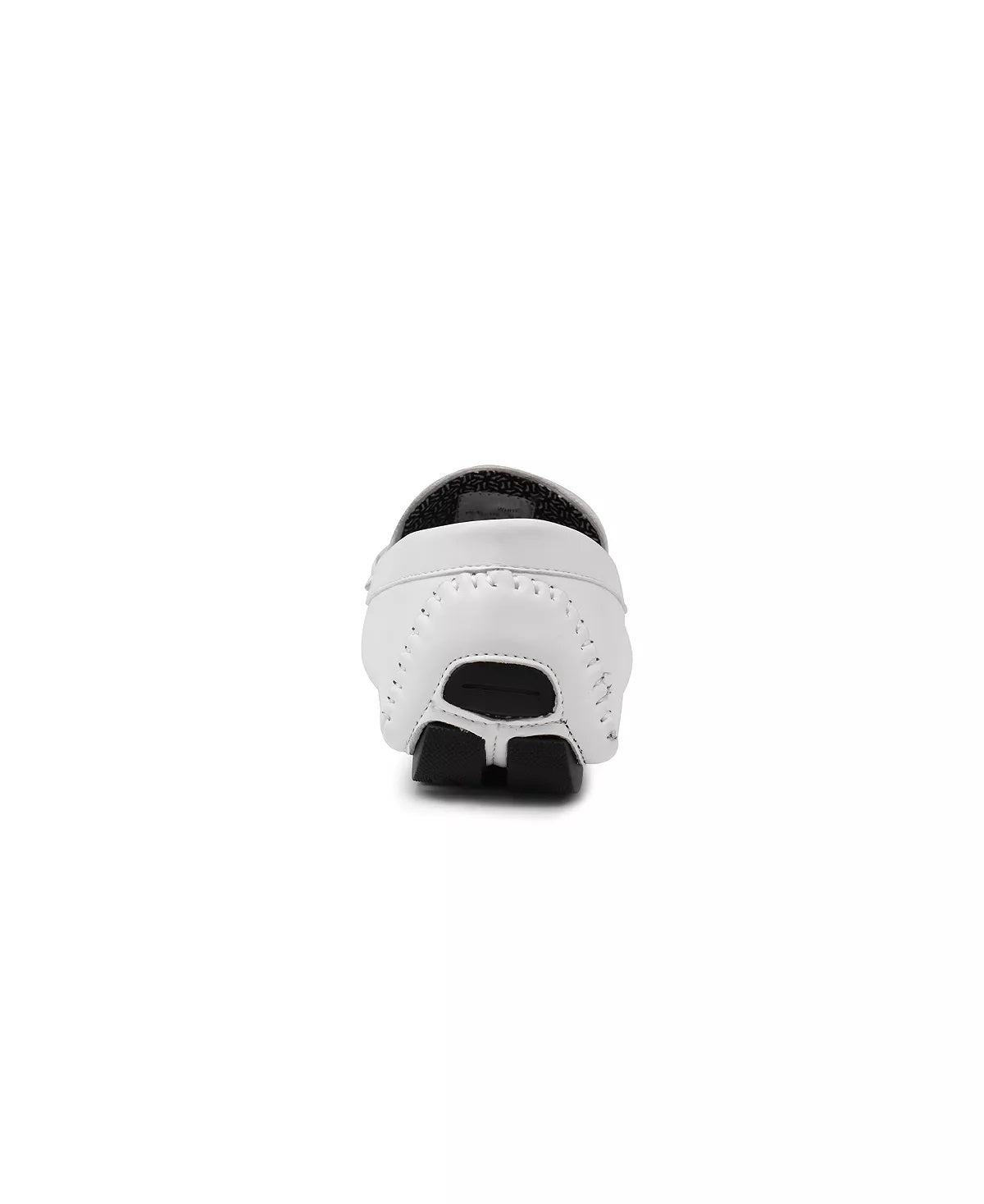 Mocassim Aston Marc Charter Masculino com Fivela Lateral, Branco, Tamanho 11 M