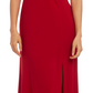 Vestido de festa feminino Nightway com decote em V e decote em V, vermelho, tamanho 8