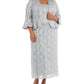 Vestido de renda e jaqueta com babados feminino R &amp; M Richards, cinza, tamanho 16W
