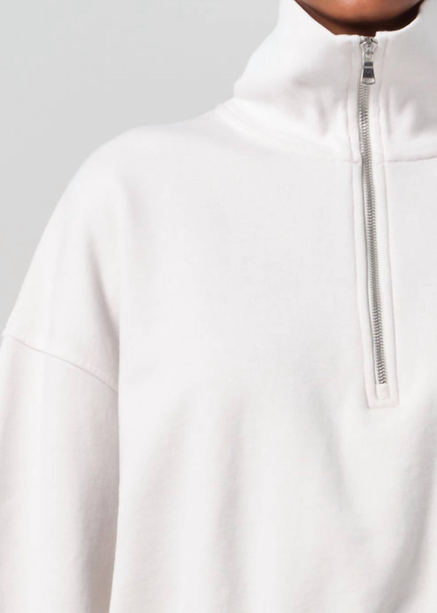 Agolde - Bethan Quarter Zip Sweater