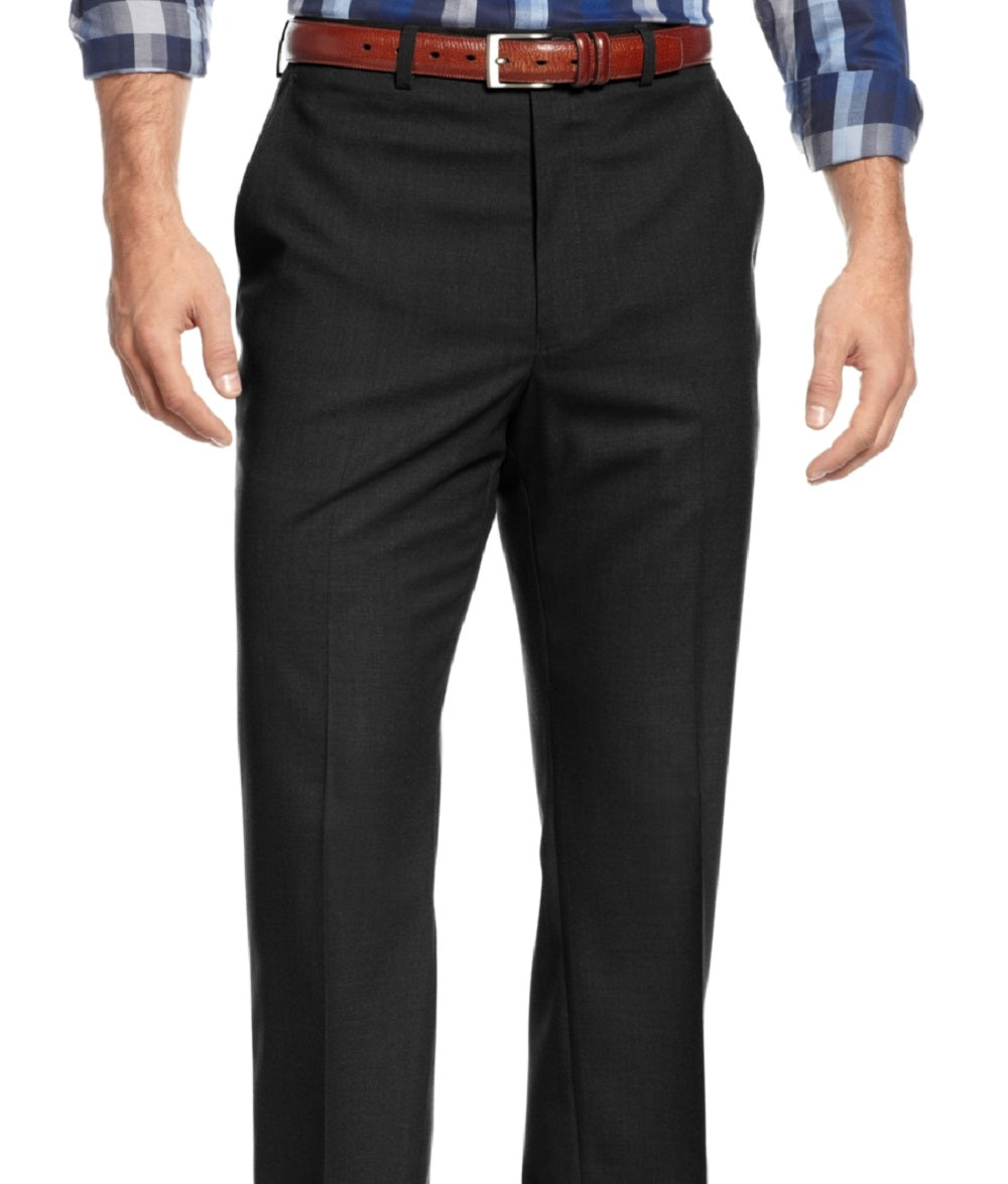 Calça social masculina Michael Kors Stretch Antirrugas Preta Tamanho 34X29