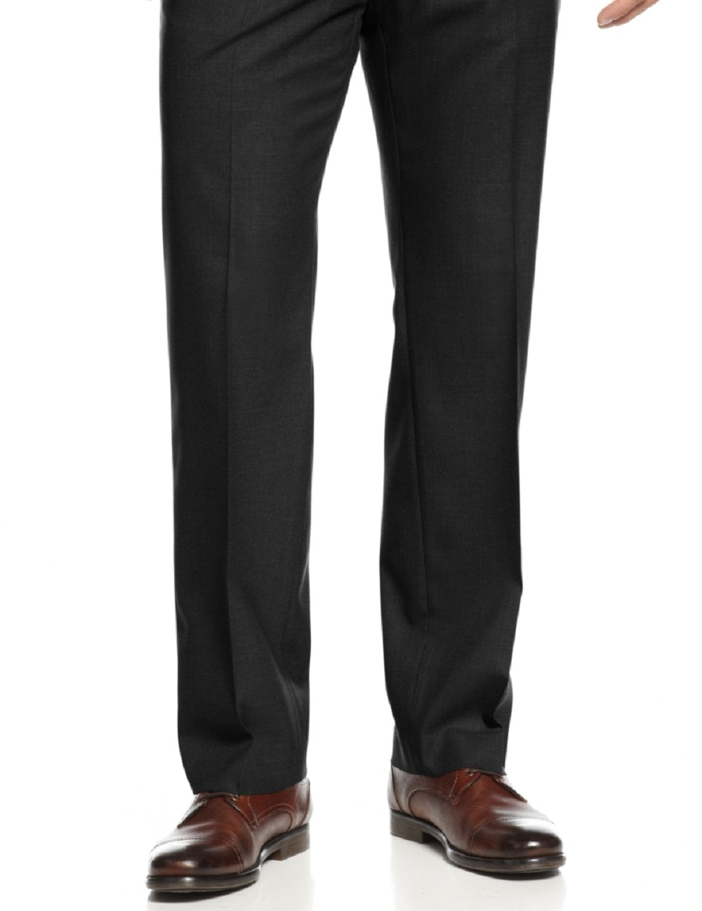 Calça social masculina Michael Kors Stretch Antirrugas Preta Tamanho 34X29