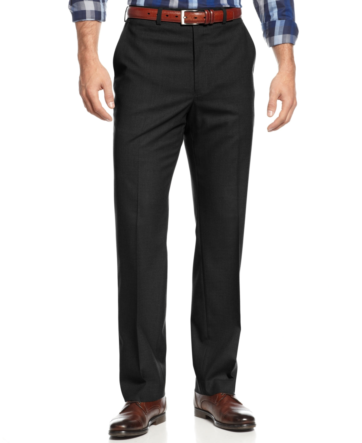 Calça elástica masculina Michael Kors preta tamanho 38x29