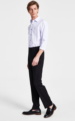 Calça social slim fit masculina Calvin Klein preta tamanho 36x30