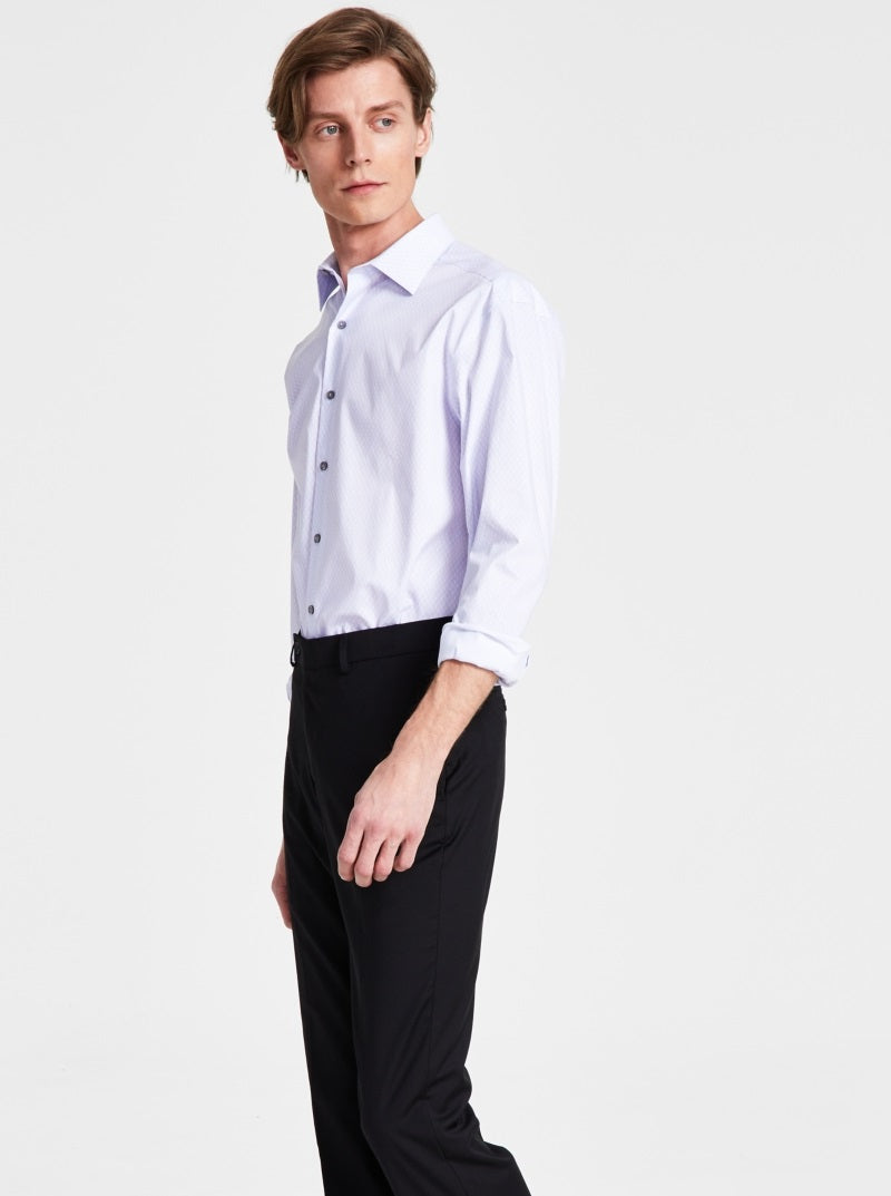 Calça social slim fit masculina Calvin Klein preta tamanho 40x30