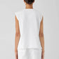 Eileen Fisher - Cozy Organic Cotton Slub Round Neck Tank