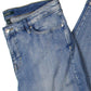 Calça Jeans Skinny Ralph Lauren Plus Denim Cintura Média Feminina Azul Tamanho 20W