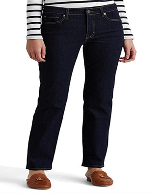 Calça Jeans Ralph Lauren Feminina Cintura Média Reta Azul Tamanho 4