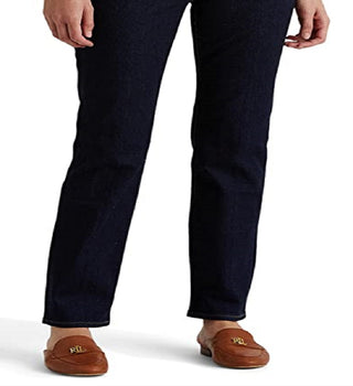 Calça Jeans Ralph Lauren Feminina Cintura Média Reta Azul Tamanho 4