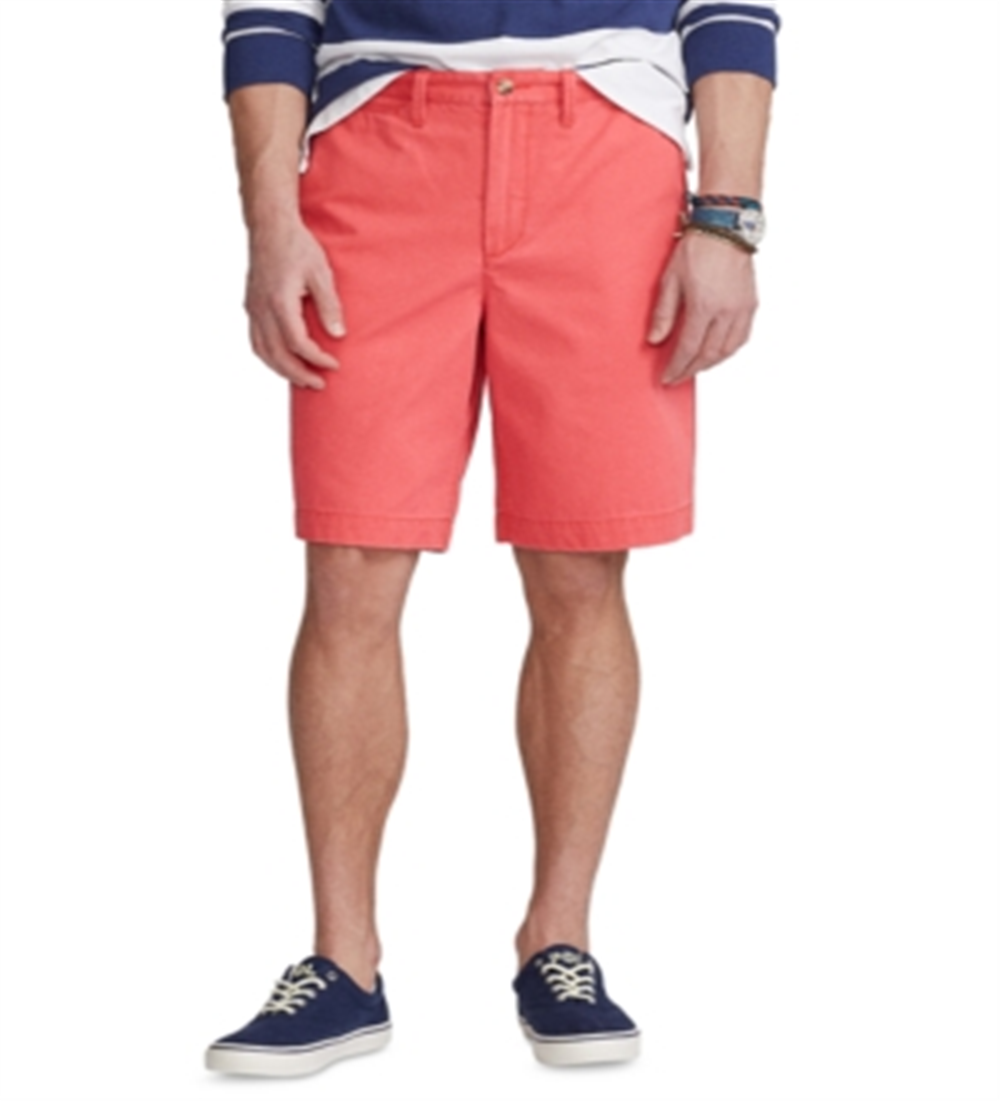 Bermuda Chino Ralph Lauren Masculina Relaxed Fit 10" Rosa Tamanho 28