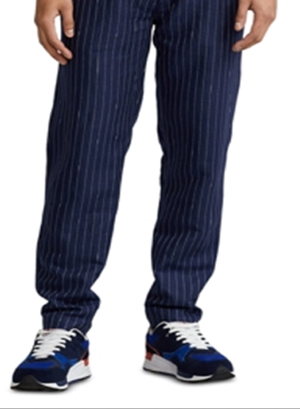 Calça Polo Prepster Slim Tailored Fit Masculina Polo Ralph Lauren Azul Tamanho Médio