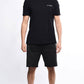Polo Ralph Lauren Shorts Masculino Piquet Frente Lisa, Preto, Tamanho Grande
