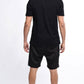 Polo Ralph Lauren Shorts Masculino Piquet Frente Lisa, Preto, Tamanho Grande