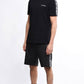 Polo Ralph Lauren Shorts Masculino Piquet Frente Lisa, Preto, Tamanho Grande