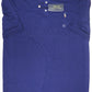 Camisa polo masculina de algodão liso Polo Ralph Lauren, azul, tamanho extragrande