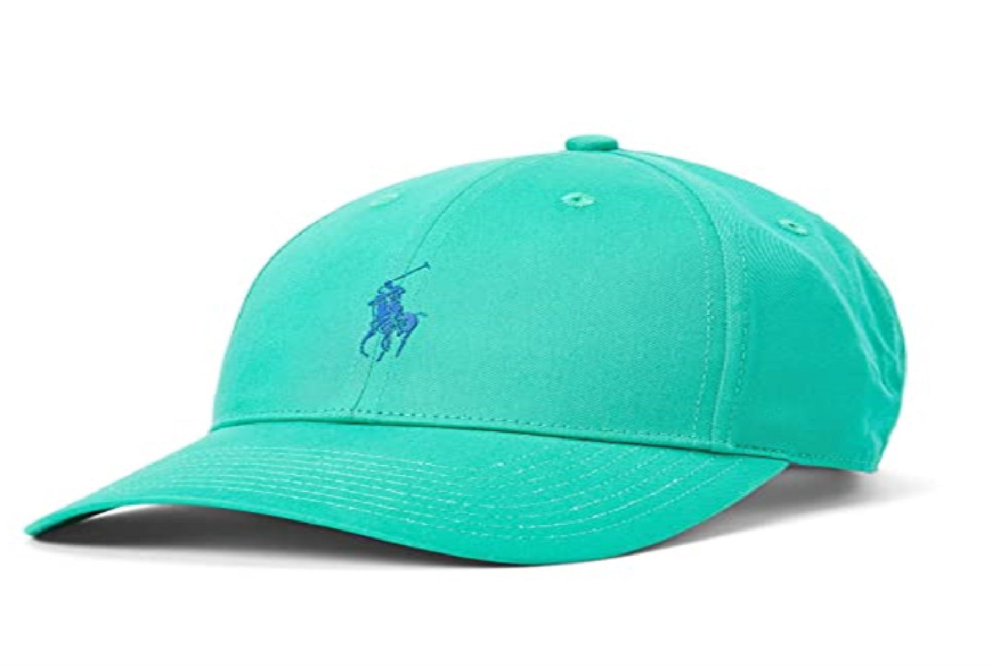Boné Polo Ralph Lauren Masculino de Sarja Verde Tamanho Regular