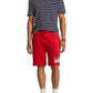 Shorts esportivos masculinos Polo Ralph Lauren Magic Fleece vermelho tamanho grande