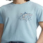 Camiseta Polo Ralph Lauren Masculina Classic Fit Jersey Estampada Azul Tamanho X-G