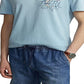 Camiseta Polo Ralph Lauren Masculina Classic Fit Jersey Estampada Azul Tamanho X-G