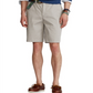 Shorts chino masculino Polo Ralph Lauren de 10 polegadas com ajuste relaxado, cinza, tamanho 30