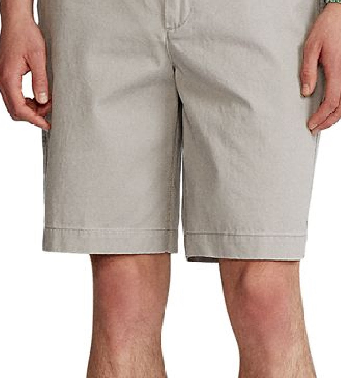 Shorts Polo Ralph Lauren Masculino Slim Fit Algodão Misto Cinza Tamanho 36