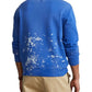 Moletom Polo Ralph Lauren com Logo Fleece Azul Tamanho 2XL