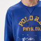 Moletom Polo Ralph Lauren com Logo Fleece Azul Tamanho 2XL