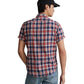 Camisa de trabalho masculina Polo Ralph Lauren Classic Fit Indigo Madras, tamanhos variados, XX-G