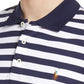 Polo Ralph Lauren Masculino Listrado Algodão Azul Tamanho Pequeno
