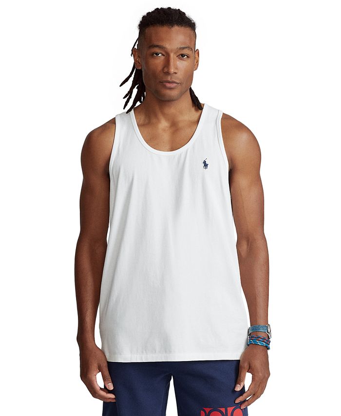 Regata Polo Ralph Lauren Masculina Lavada Branca Tamanho G