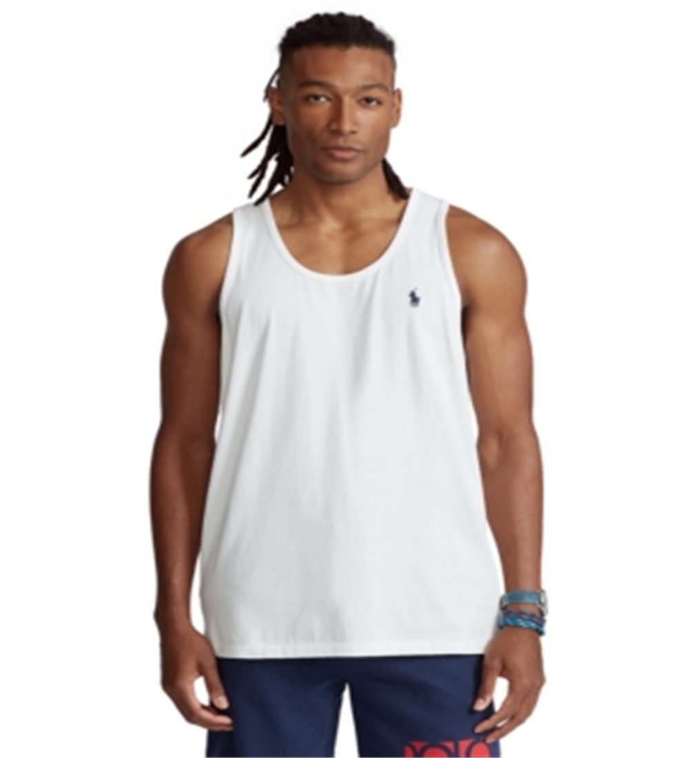 Regata Polo Ralph Lauren Masculina Lavada Branca Tamanho G