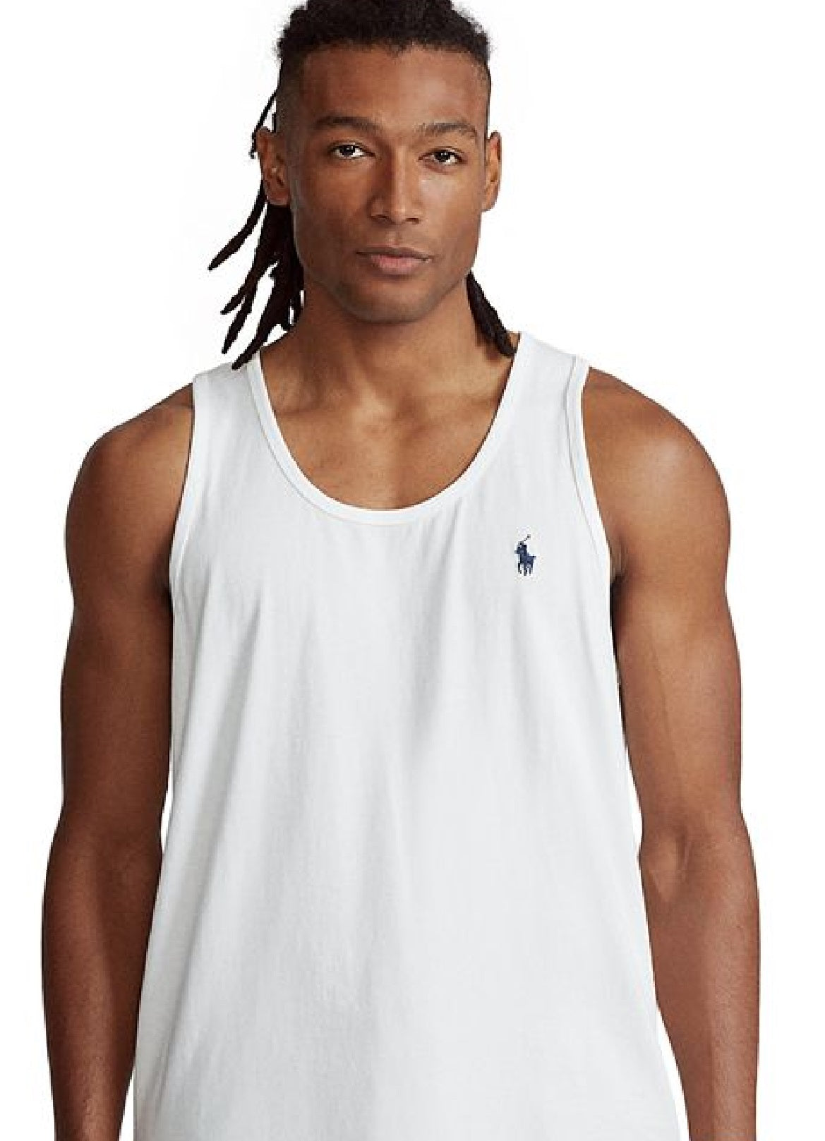 Regata Polo Ralph Lauren Masculina Lavada Branca Tamanho P
