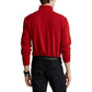 Polo Ralph Lauren Masculino Estate Rib Quarter Zip Pullover Vermelho Tamanho Grande