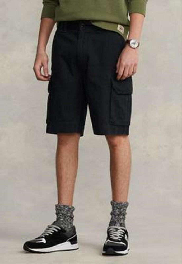 Polo Ralph Lauren Masculino 1Relaxed Fit Twill Cargo Short Preto Tamanho 38