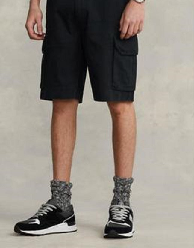 Polo Ralph Lauren Masculino 1Relaxed Fit Twill Cargo Short Preto Tamanho 38