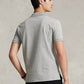 Camisa polo masculina Polo Ralph Lauren Classic Fit Mesh cinza