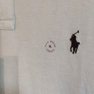 Camisa polo masculina Polo Ralph Lauren Classic Fit Mesh cinza tamanho X-G