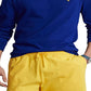 Camiseta Polo Ralph Lauren Masculina Classic Fit Polo Pony Jersey Azul Tamanho XX-G