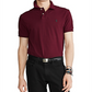 Camisa polo masculina Ralph Lauren de malha vermelha, tamanho extragrande