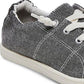 Tênis Madden Girl Baailey feminino com cadarço, cinza, tamanho 7,5 m