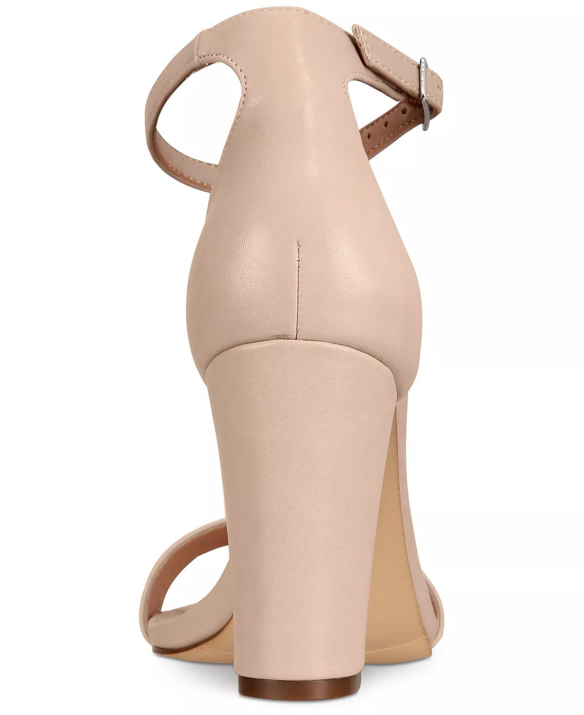 Sandálias femininas Madden Girl Bella de duas peças com salto bloco, rosa, tamanho 8 M