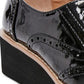 Madden Girl Feminino Com Cadarço Fashion Cutesy Cano Baixo Preto Tamanho 8