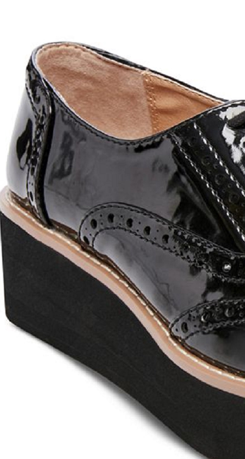 Madden Girl Feminino Com Cadarço Fashion Cutesy Cano Baixo Preto Tamanho 8