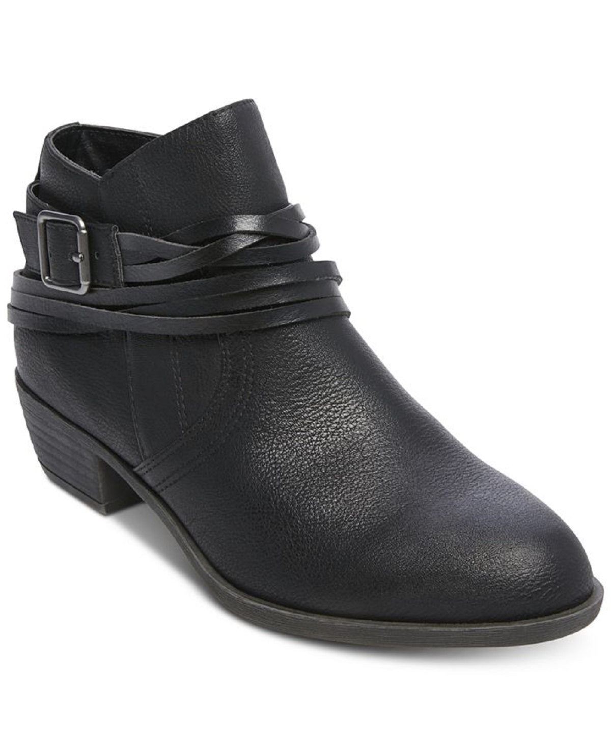 Botas femininas Madden Girl Barty pretas tamanho 8,5 M