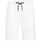 Shorts Polo Ralph Lauren Terry Masculino com Cordão, Branco, Tamanho Médio