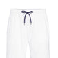 Shorts Polo Ralph Lauren Terry Masculino com Cordão, Branco, Tamanho Médio