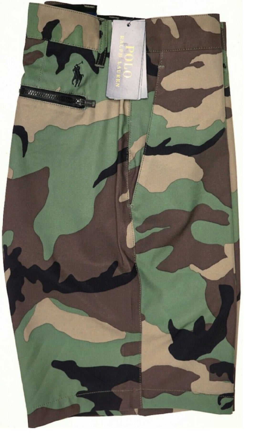 Polo Ralph Lauren Camo All Day Beach Shorts Masculino Verde Tamanho 42