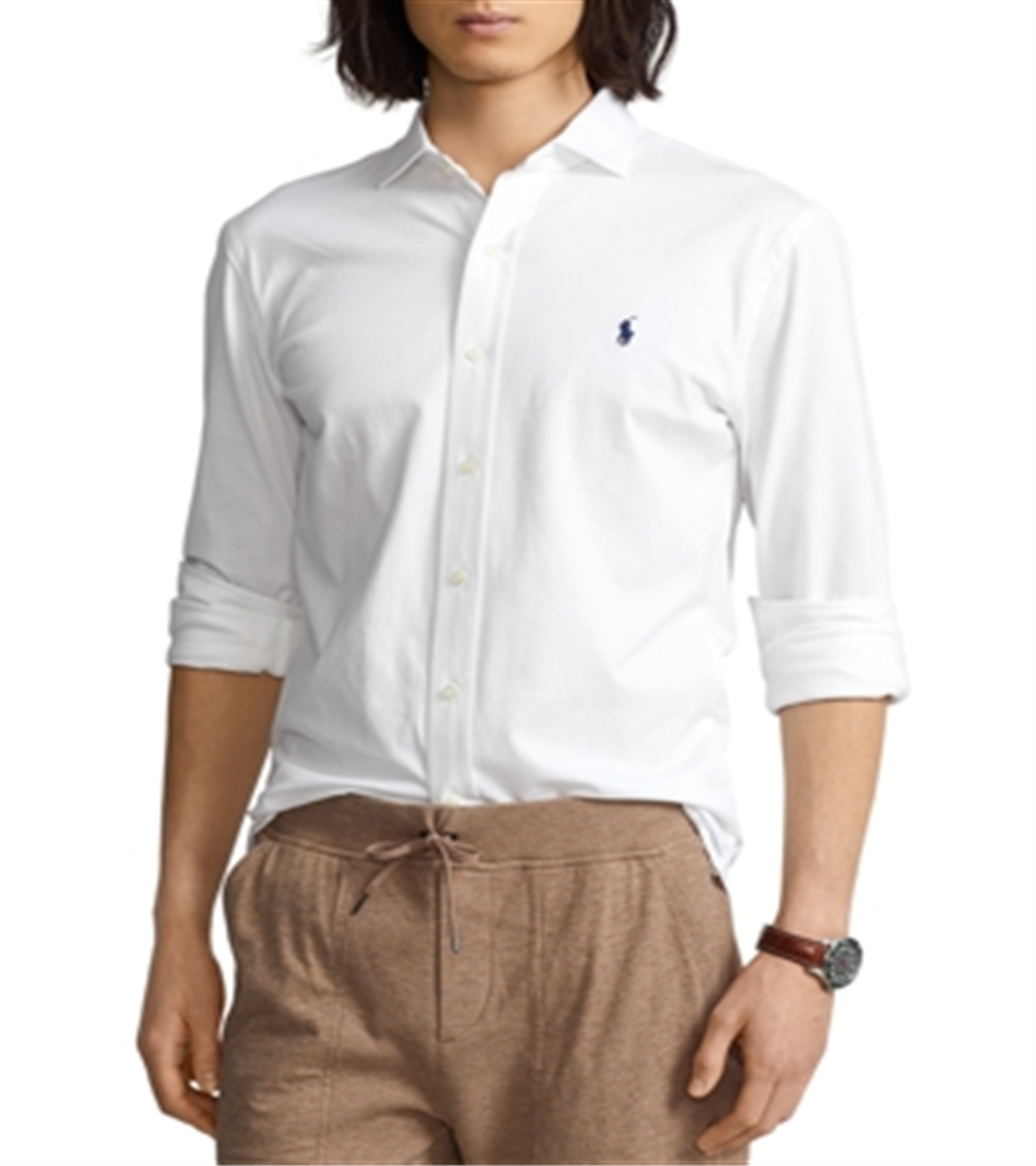 Camisa Polo Ralph Lauren Masculina Branca Tamanho Grande
