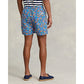 Calção de banho Ralph Lauren Traveler Floral em poliéster reciclado, tamanho extragrande, azul, masculino